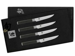 Shun Classic Steak Knife 4 Piece Set (DMS400) 11 Shun Classic Steak Knife 4 Piece Set (DMS400) -HOUSE OF KNIVES Sales dms400 Shun Classic 4pc Steak Set 873650 1 80918.1512066797