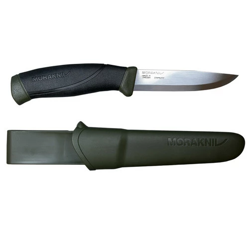 Morakniv Companion Knife Stainless Military Green (M-11827) 3 Morakniv Companion Knife Stainless Military Green (M-11827)