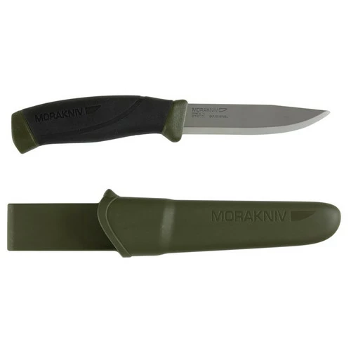 Morakniv Companion Knife Carbon Military Green (M-11863) 3 Morakniv Companion Knife Carbon Military Green (M-11863)